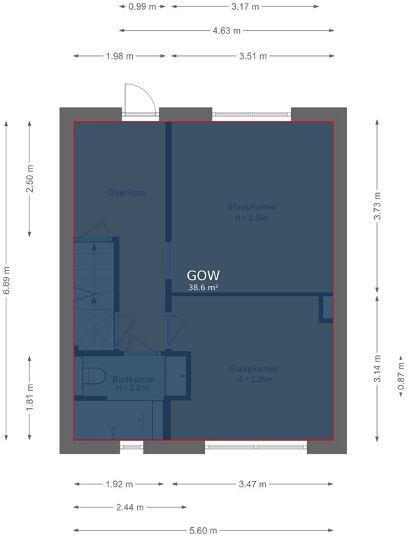mediumsize floorplan